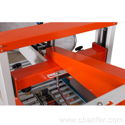 Folding Carton sealing packaging machine with shield